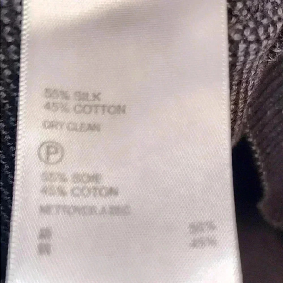 Tommy Bahama v neck waffle heathered grey long sleeve sweater XL - Picture 5 of 7